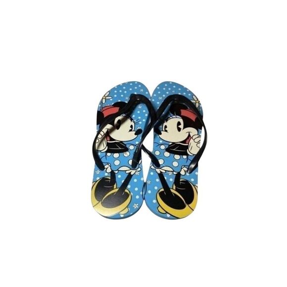 Disney Mickey Mouse Blue Flip Flops size 11 new - Picture 3 of 10